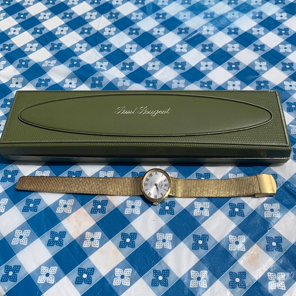 AUTOMATIC  PAUL PEUGEOT  WATCH  WORK  FINE